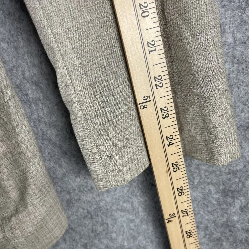 Brooks Brothers‎ Regent Fit Blazer Sport Coat Mens 42R Beige Wool Ramie 2 Button